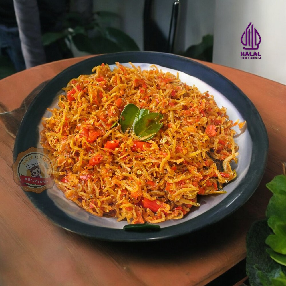 

Sambal teri | sambal teri medan 200 gr | sambal teri kacang
