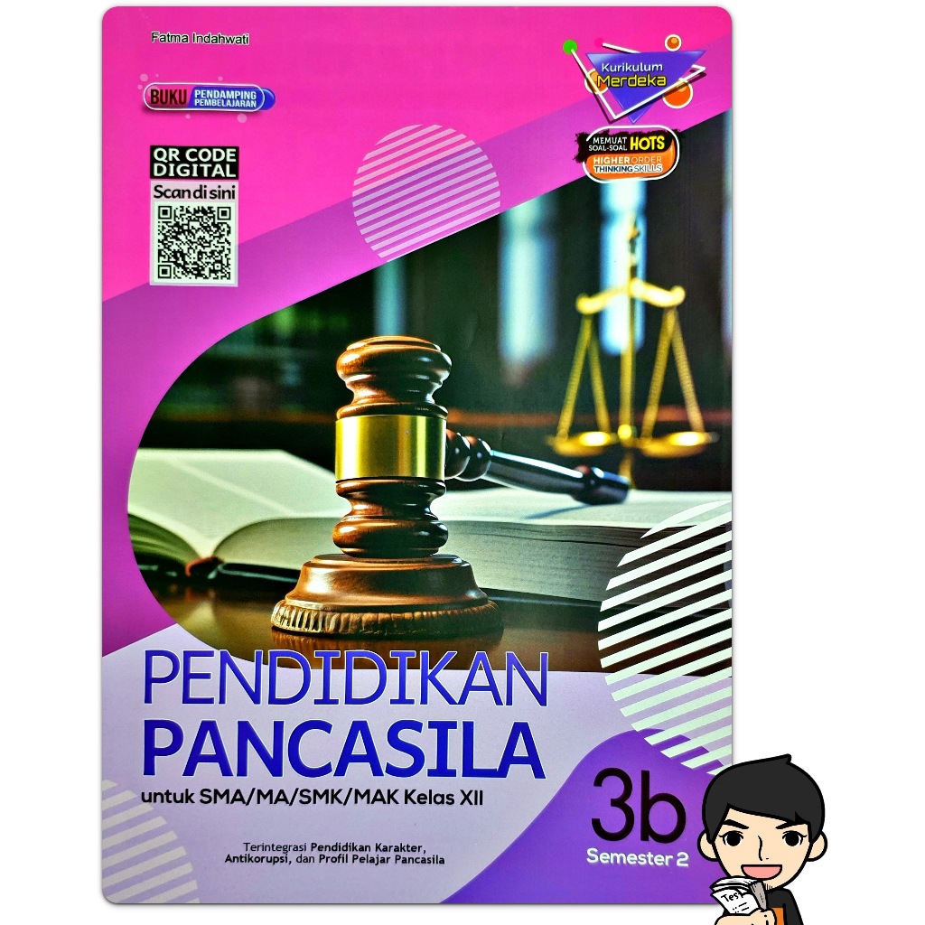 LKS PENDIDIKAN PANCASILA PP PKN PPKN KELAS XII 12 SEMESTER 2 KURIKULUM MERDEKA 2024-2025 | Zamrud PU