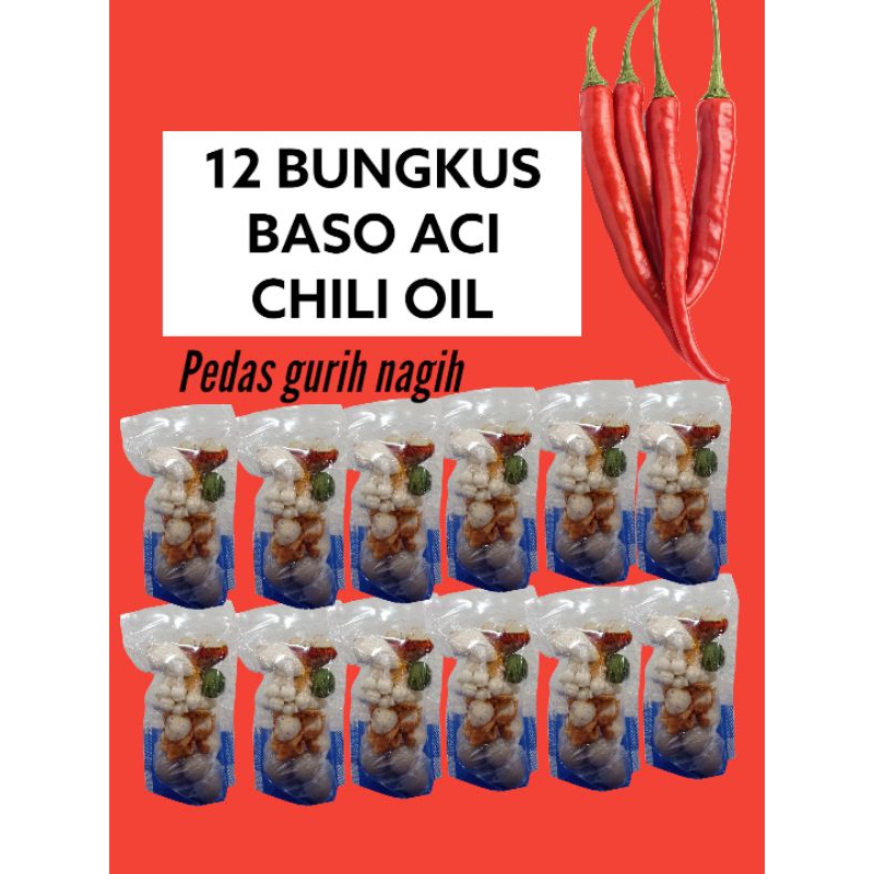 

BASO ACI CHILI OIL PEDAS ISI 12 BUNGKUS