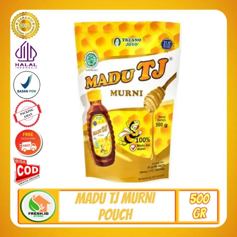

Madu TJ Murni Pouch 500gr - Meningkatkan Daya Tahan Tubuh