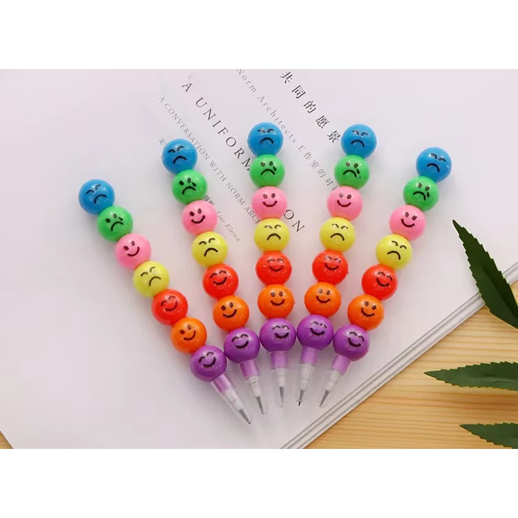 

PENSIL TULIS DENGAN 7 EMOTICON EXPRESI LUCU IMPORT MURAH BERKUALITAS