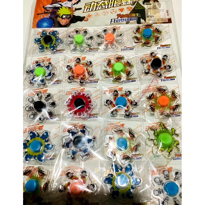 spinner naruto , mainan spiner naruto per 1an