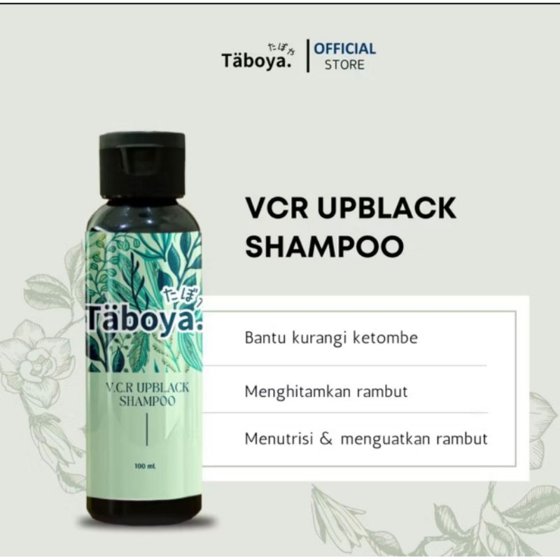 Taboya VCR Upblack Shampoo Penghilang Uban