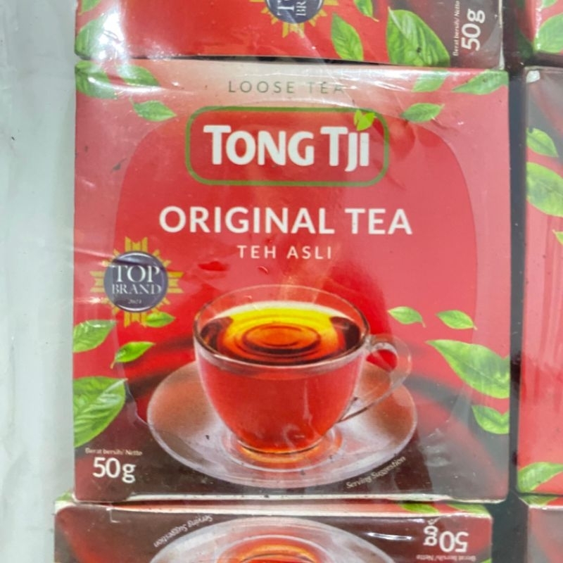 

TONG TJI ORIGINAL TEA BLACK TEA 50GR TEH HITAM