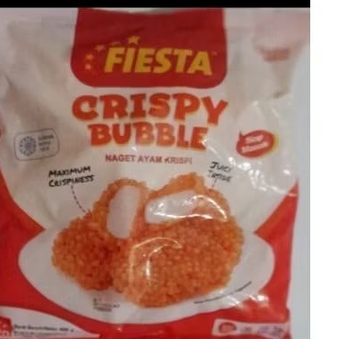 

Fiesta Chicken Nugget Crispy Bubble 400gr