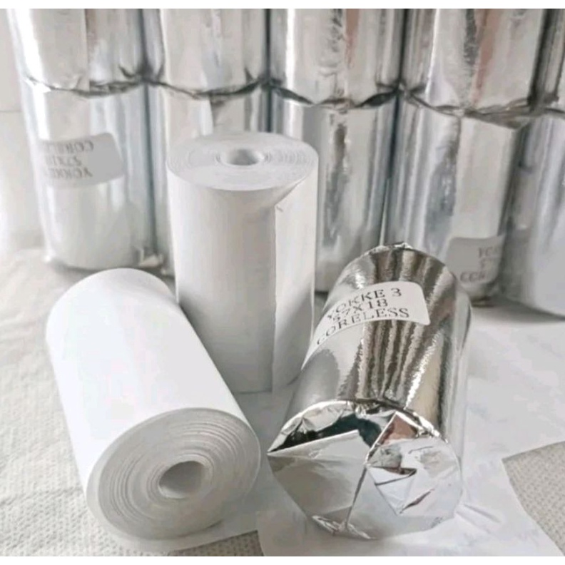 

KODE X54G 1pcs kertas kasir thermal murah 58x4mm eds printer 58mm