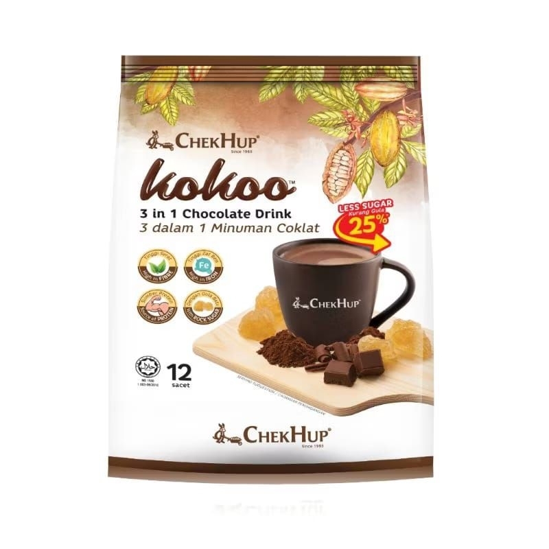 

CHEK HUP KOKOO 3in1 CHOCOLATE DRINK