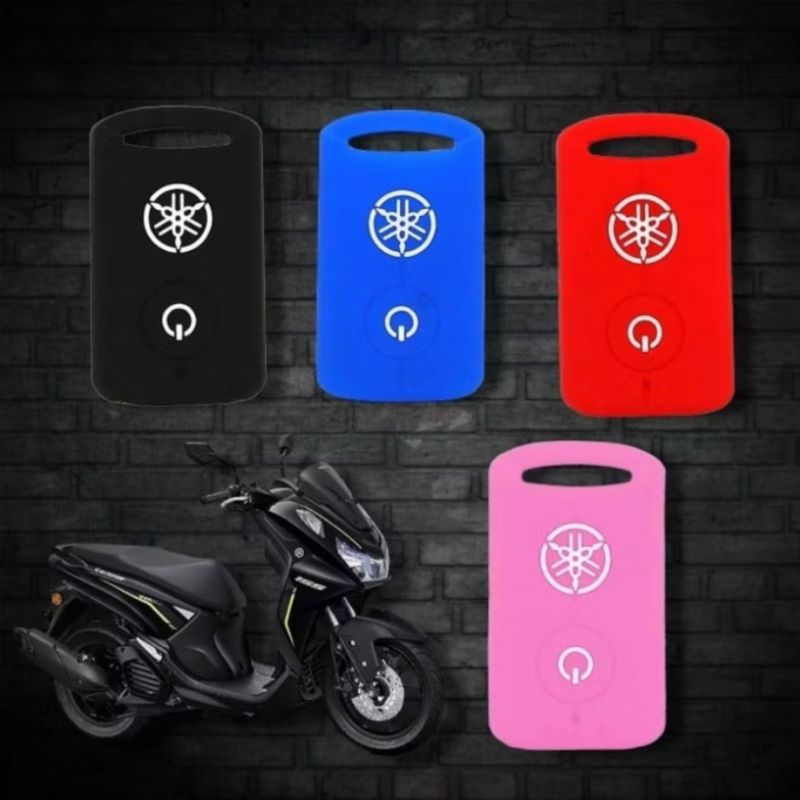 Paket Gantungan Kunci Motor Logo Yamaha Nmax Aerox Filano Fazzio