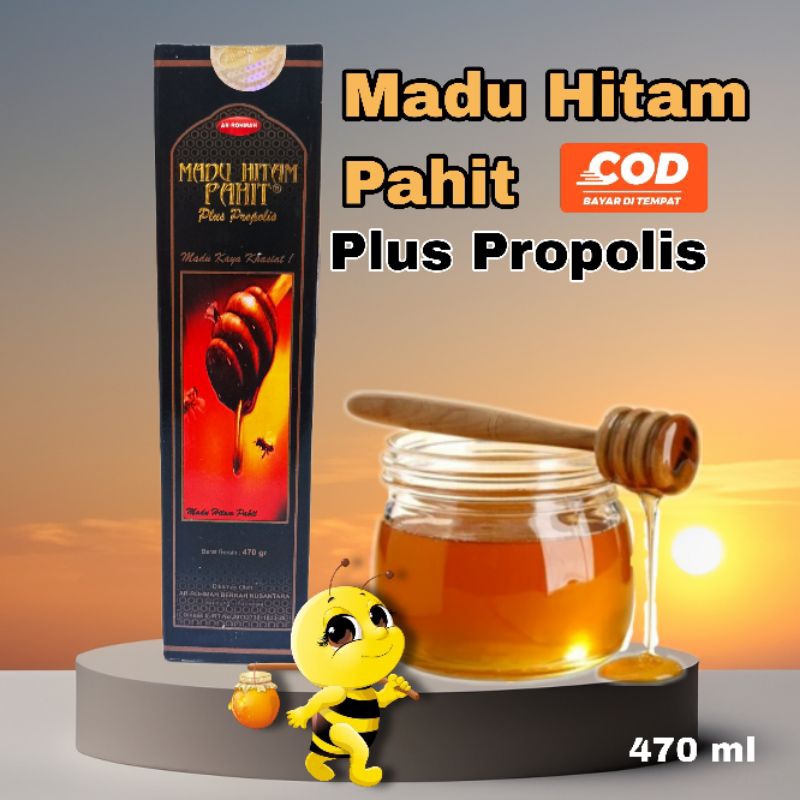 

AR-ROHMAH - Madu Hitam Pahit Arrohmah 470gr Hitam Pahit Insulin