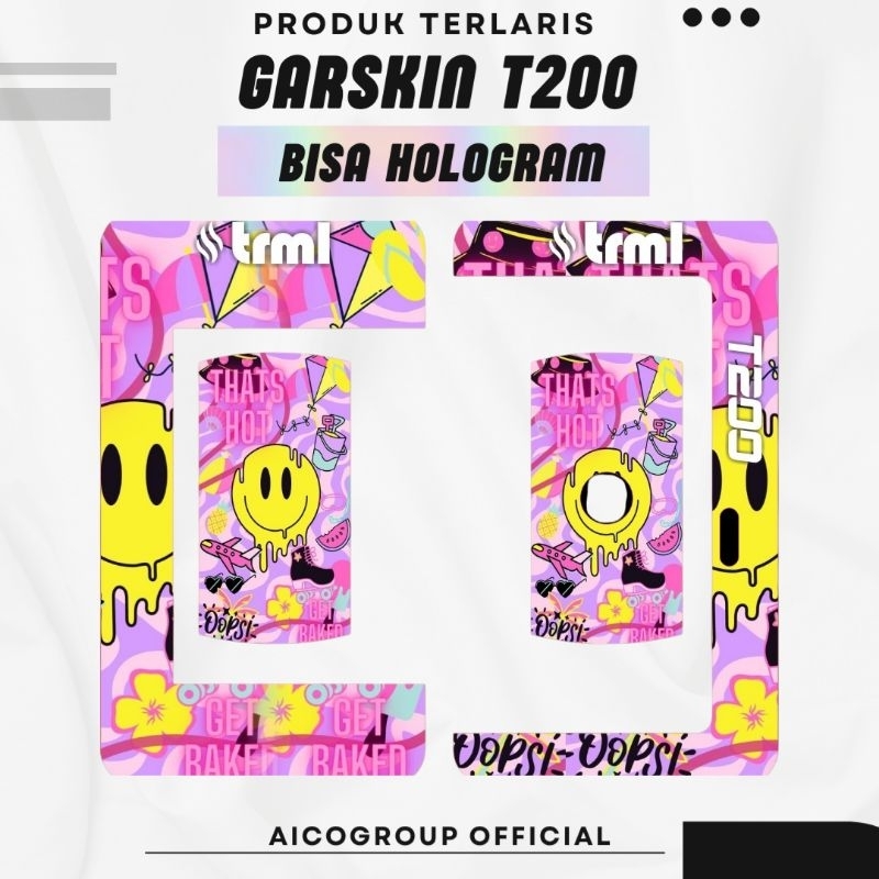 

JAKACUSTOM - Stiker Garskin Termal 2OO Original Desain Full Motif Bisa Custom Anti Air Tahan Lama