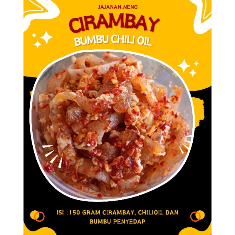 

Jajanan Viral / Murah Cirambay Mie rambay/ Aci rambay mentah bumbu chilioil