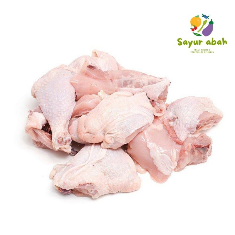 

ayam potong fresh campur mix dipotong sesuai syariat bukan mesin di potong saat ada pesanan