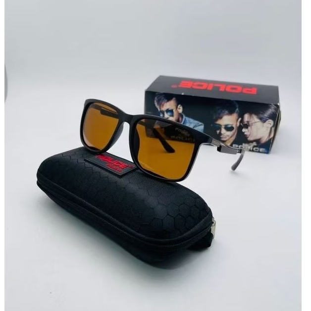Kacamata Sunglasses Pria Police Lensa Polarized Anti Radiasi UV400 Paser