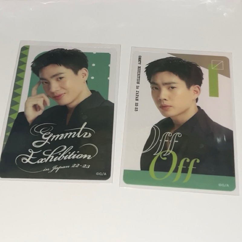 PHOTOCARD OFF JUMPOL GMMTV EXHIBITION IN JAPAN 2022 - 2023 OFFICIAL MERCHANDISE PC JEPANG