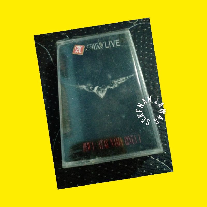 Kaset Dewa 19 - Atas Nama Cinta I (SEGEL/ Plastik SEGEL Sedikit Sobek)