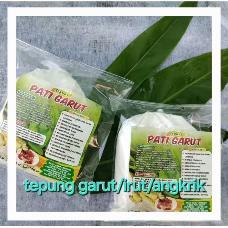 

Tepung Garut/Angkrik 250gr