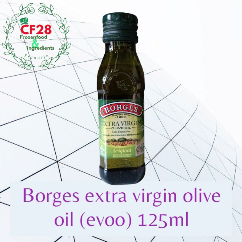 

Borges Extra virgin Olive Oil EVOO MPASI minyak zaitun 125ml
