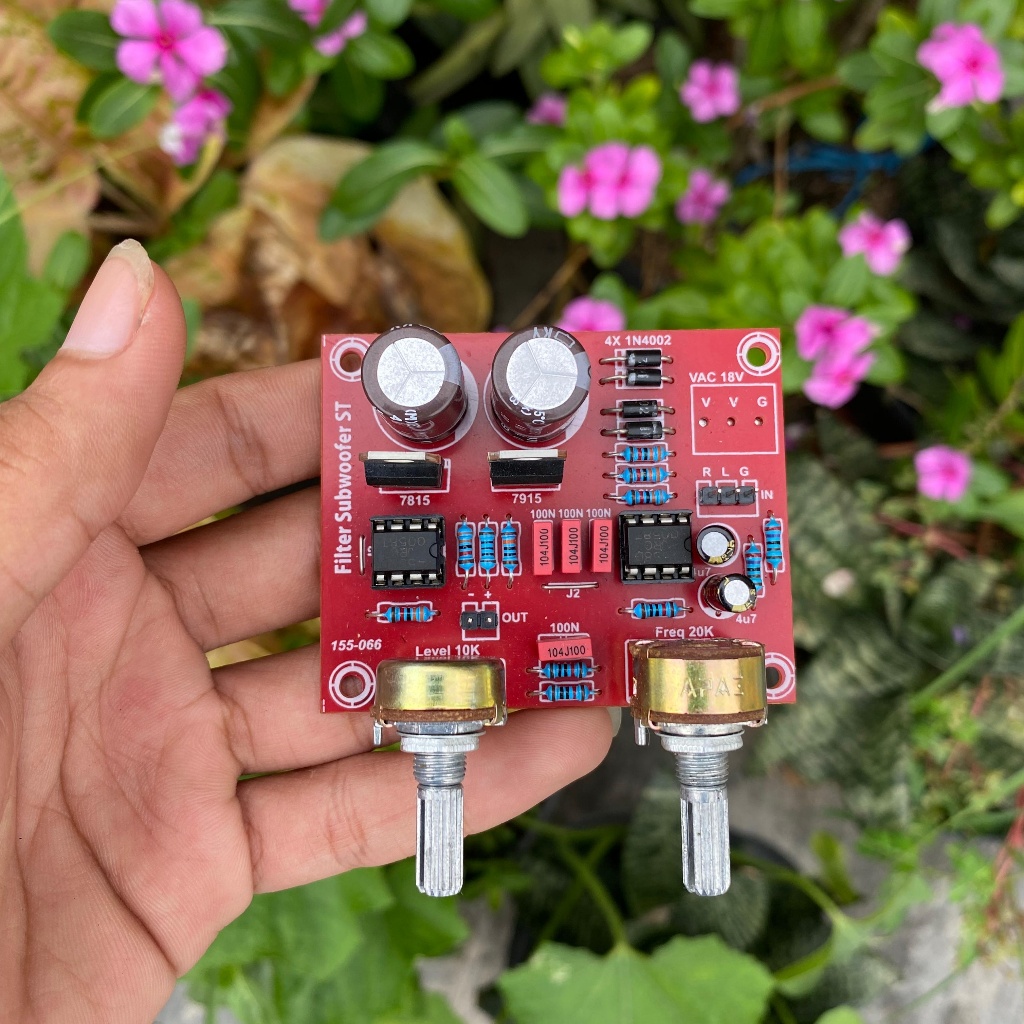 Kit Filter Subwoofer 2 Potensio