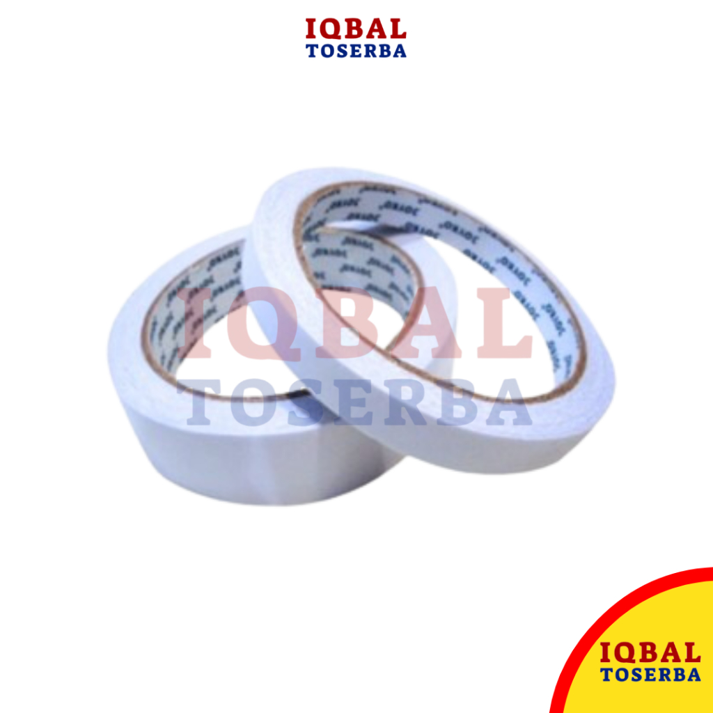 

JOYKO DOUBLE TAPE/DOUBLE TAPE BERBAGAI UKURAN/ATK