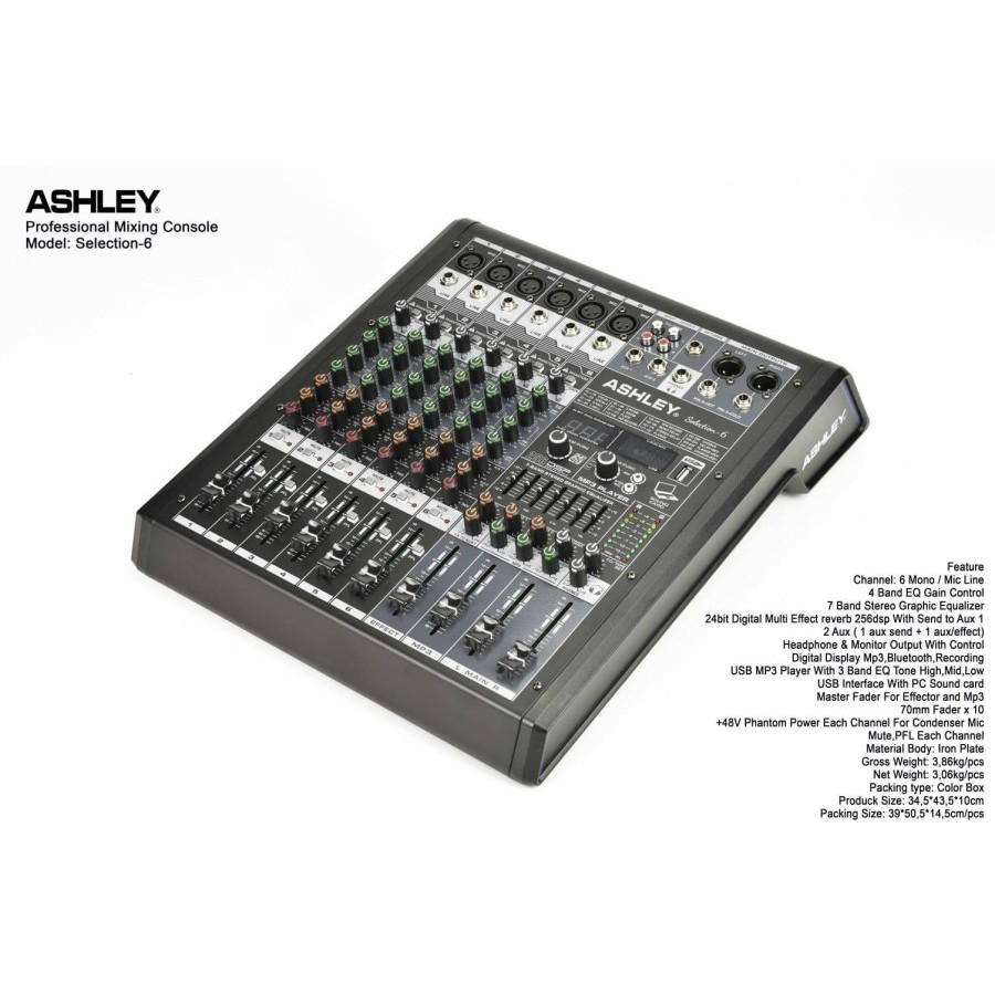 MIXER ASHLEY SELECTION6 MIXER ASHLEY SELECTION 6