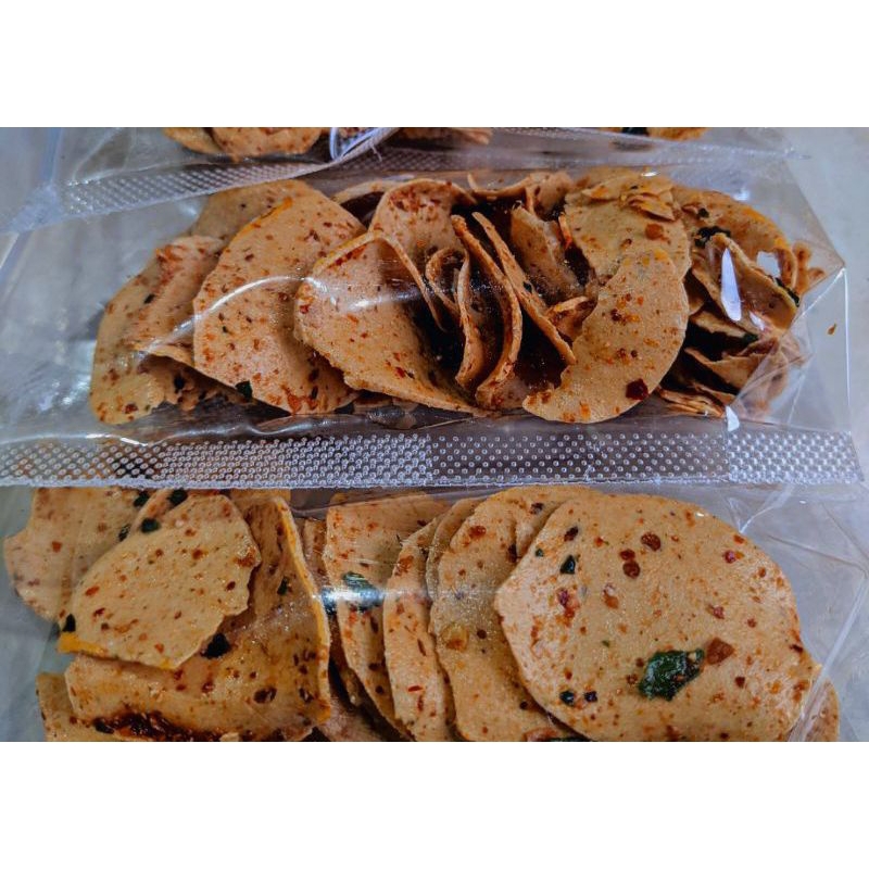 

kripik basreng pedas daun jeruk