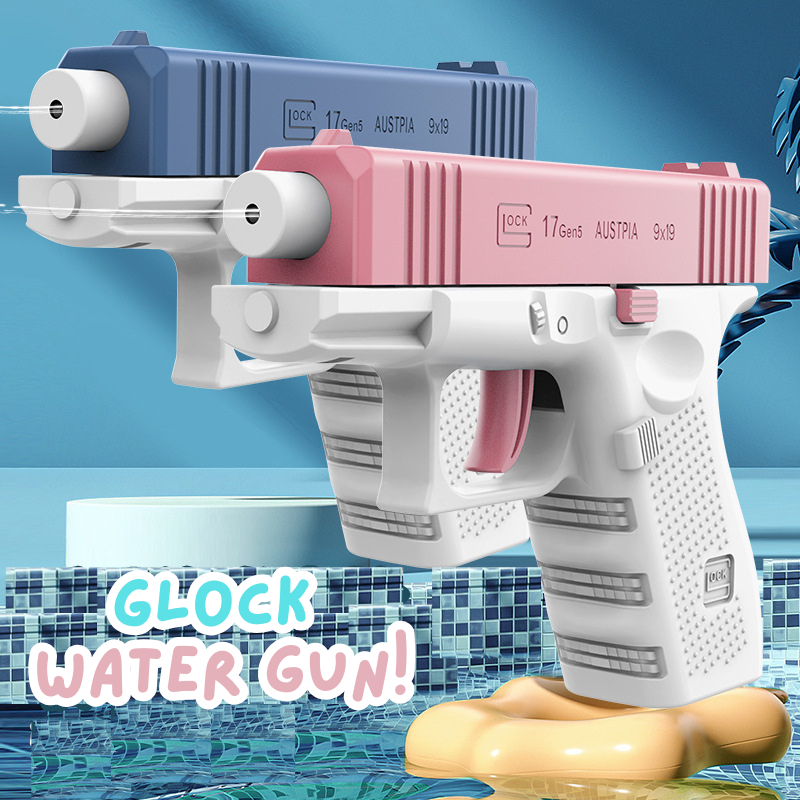 -SS- MAINAN PISTOL AIR / GLOCK WATER GUN / TEMBAKAN AIR ANAK / MAINAN ANAK CEWE COWO