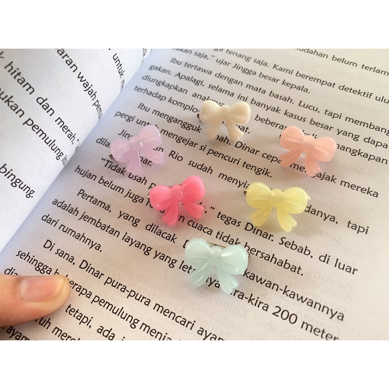 Bros Hijab Jilbab Dagu Peniti Pin pita Mix Warna bisa untuk souvenir( 12 pcs dan 50 pcs)