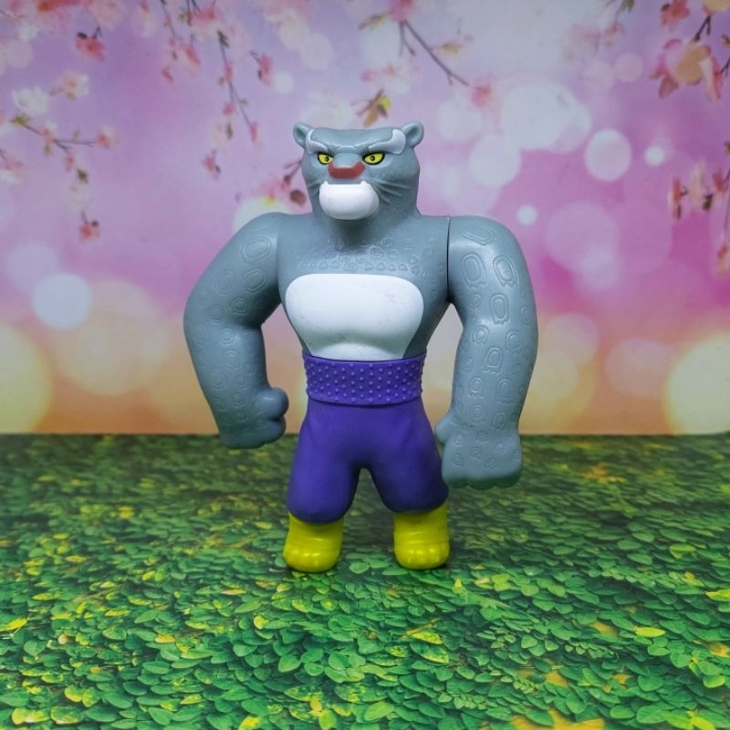 Tai Lung Figure Kungfu Panda 12cm, McD, burger king Kung Fu Panda Happy Meal