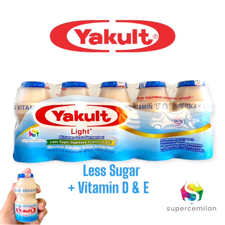 

YAKULT Minuman Susu Fermentasi Probiotik isi 5 botol 65ml