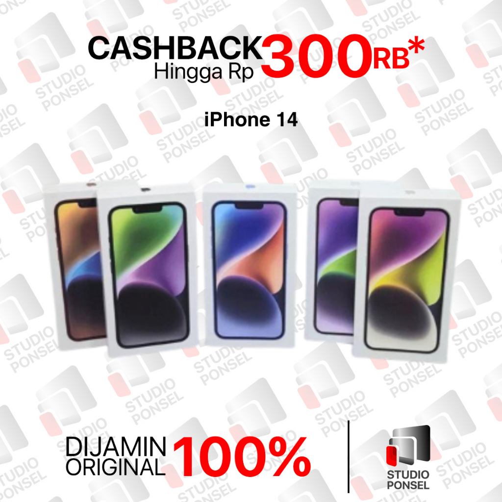iPhone 14 5G 512GB 256GB 128GB Resmi