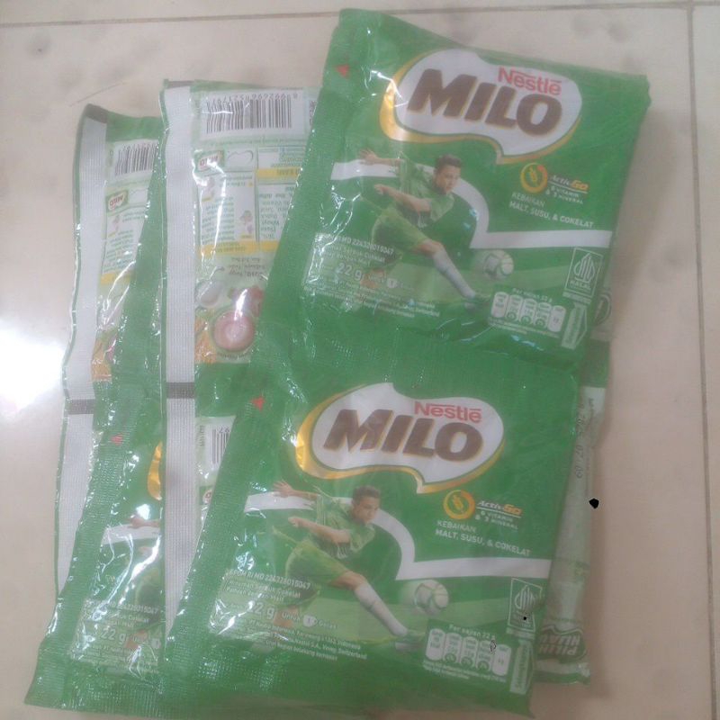 

milo susu malt dan coklat susu milo isi 10 sashet