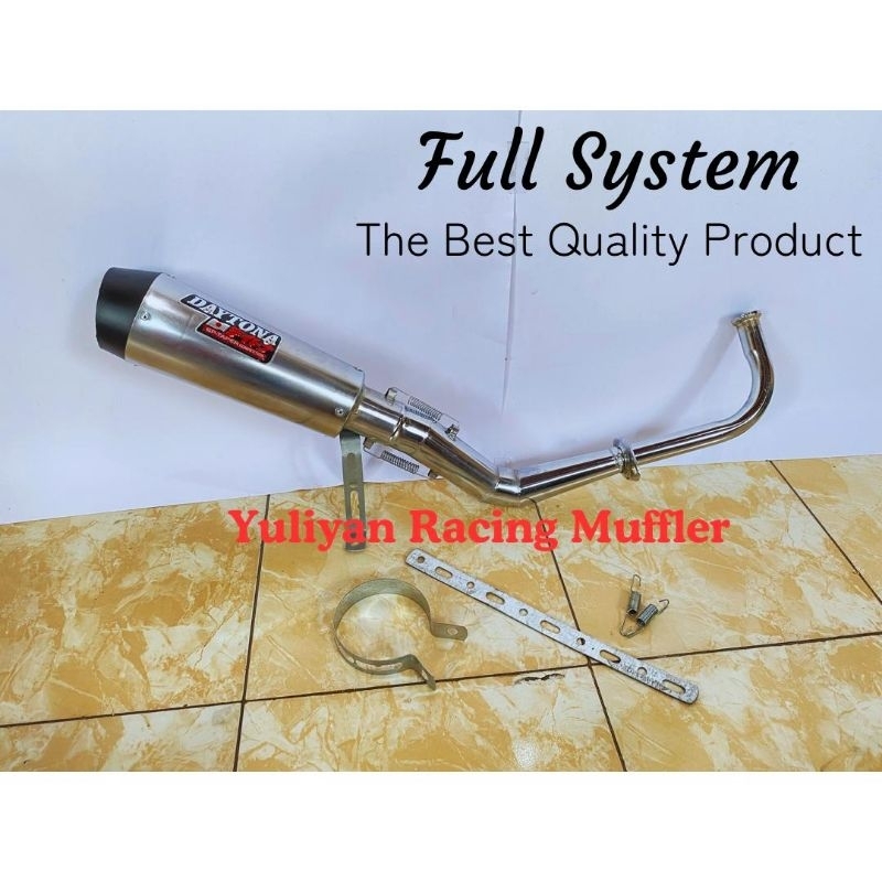 knalpot DAYTONA MATIC VARIO BEAT MIO SCOOPY