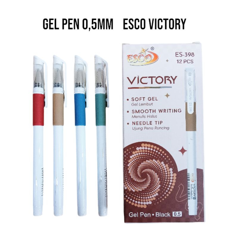 

Promo 1 Pack Pulpen Gel Murah / Pen Gel murah 0.5mm