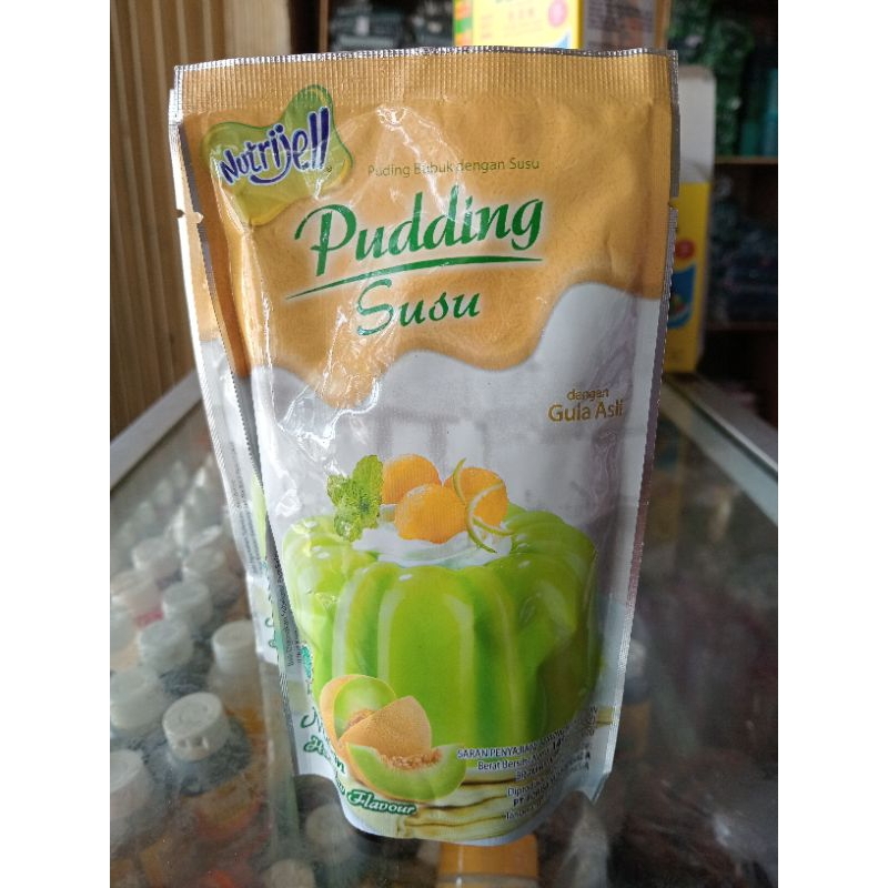 

Puding susu Nutrijel Rasa melon