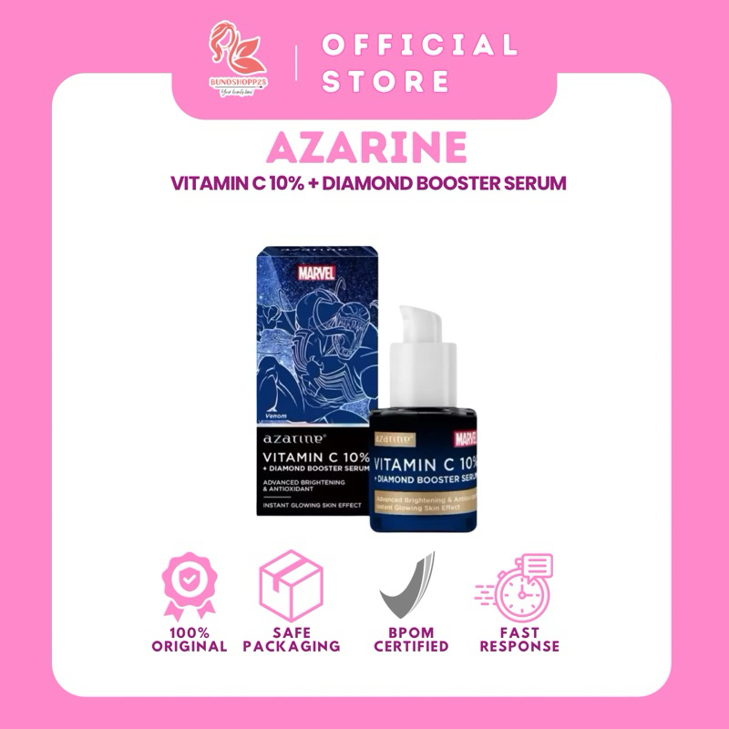 ❤️Bunoshopp28❤️ AZARINE x MARVEL Vitamin C 10% + Diamond Booster serum 20ml