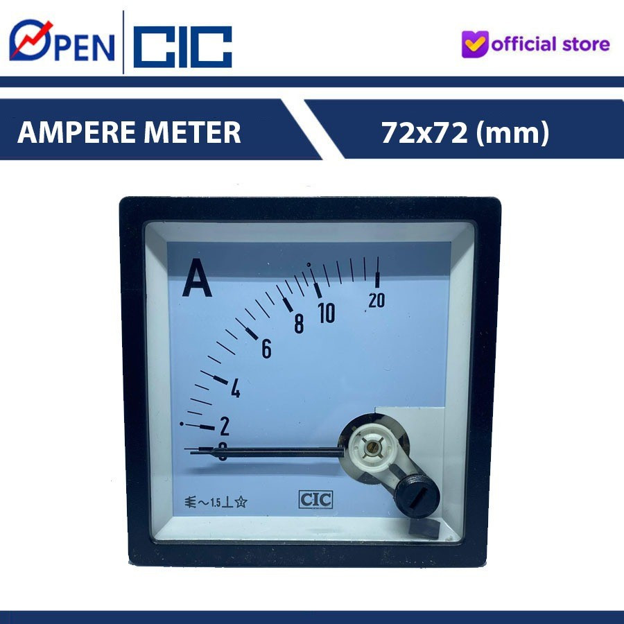 AMPERE METER DIRECT/TANPA CT MI 72 30A, 40A, 60A CIC