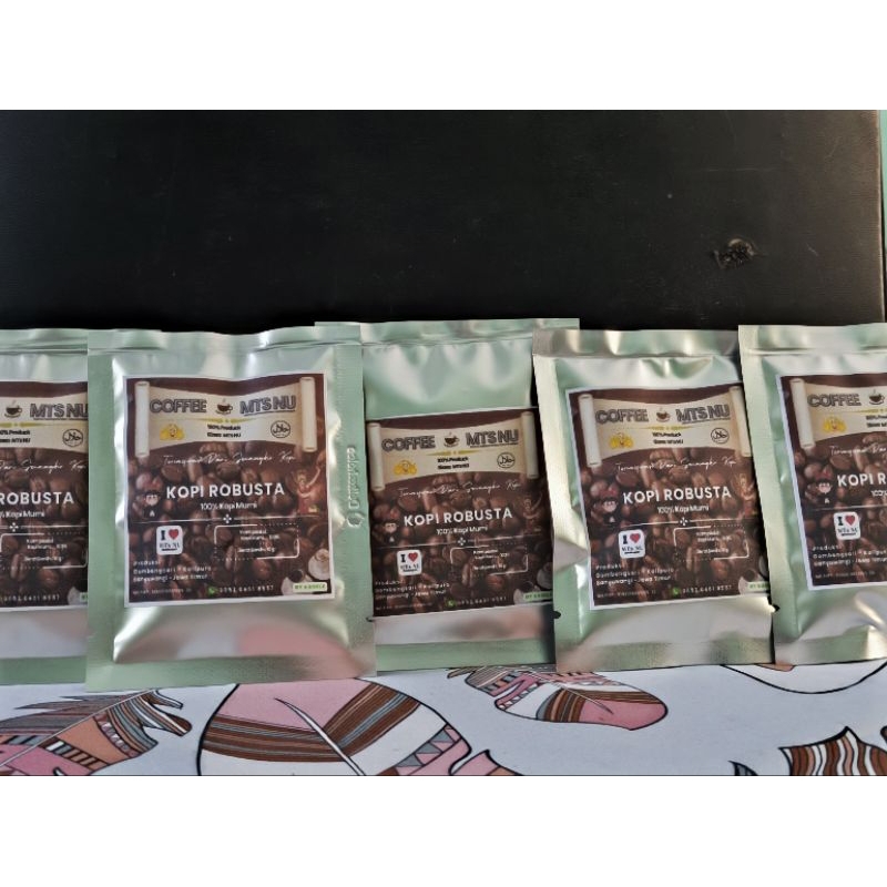 

KOPI ROBUSTA 10gr sekali seduh