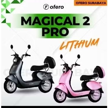 E-BIKE SEPEDA LISTRIK OFERO TIPE MAGICAL 2 PRO LIT || POWER 600W SPEED 42KM/H