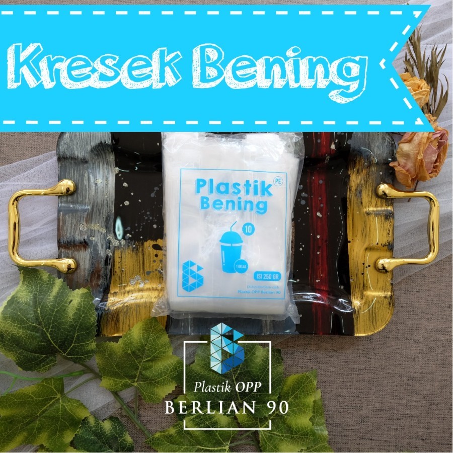 Plastik Bening isi 500gr / Kantong Kresek Bening / Kantong Makanan