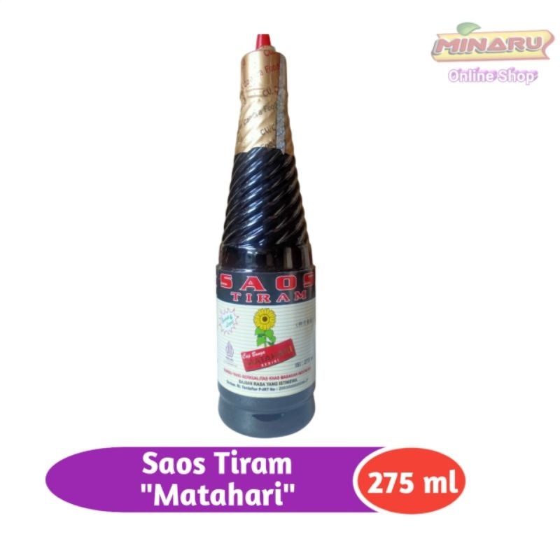 

Saos Tiram Matahari 275 ml Saus Tiram / Minyak Saos Tiram