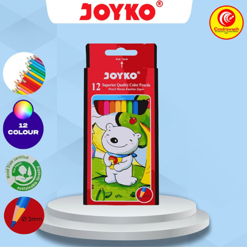 

PENSIL WARNA JOYKO 12/24/PEWARNA/PENSIL WARNA/ALAT MEWARNMAI/ATK/JOYKO