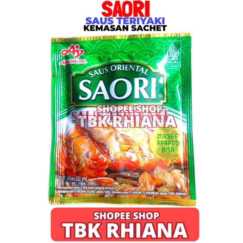 

Saori Saus Teriyaki Sachet 22Ml