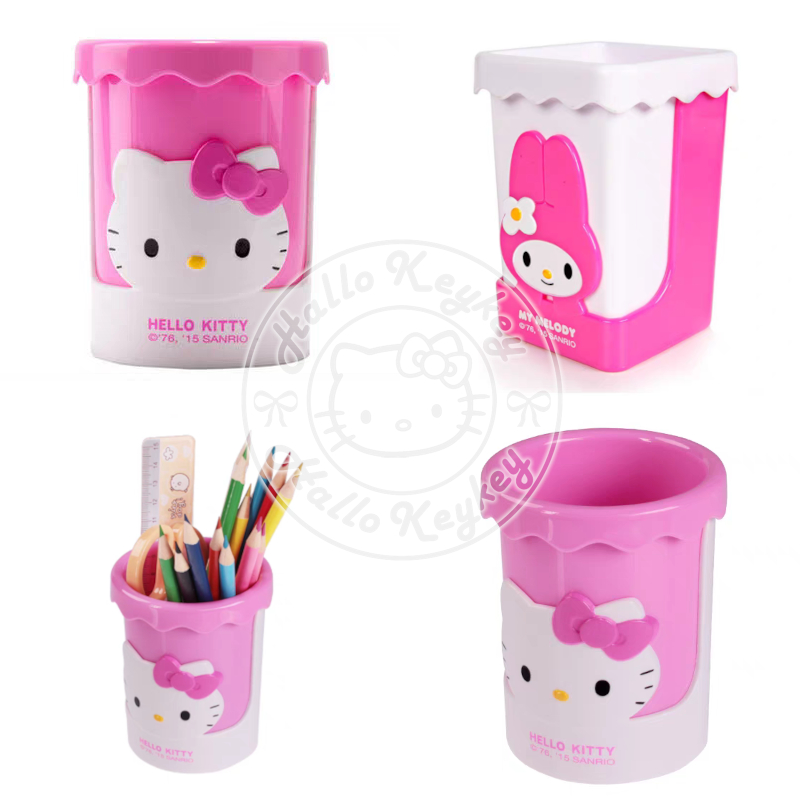 

pen holder tempat alat tulis meja hello kitty melody original sanrio