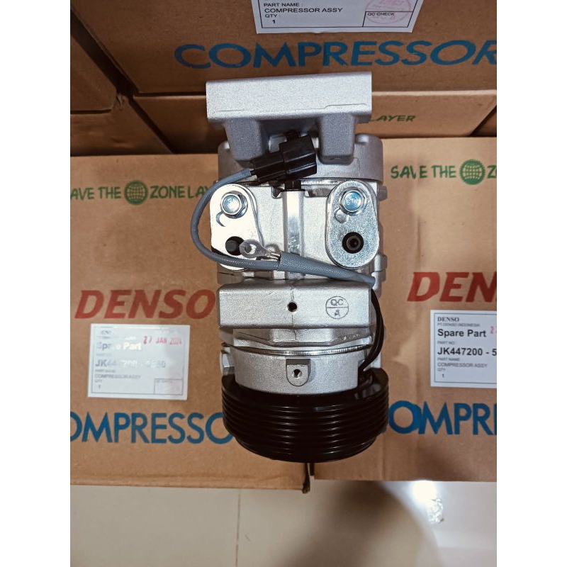 kompresor compressor AC mobil Terios lama satu set puli Avanza 1.5 dibawah 2011