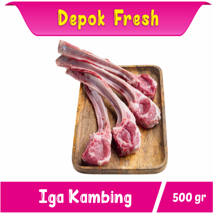 

IGA KAMBING ISI DAGING TEBAL SEGAR 500 GRAM