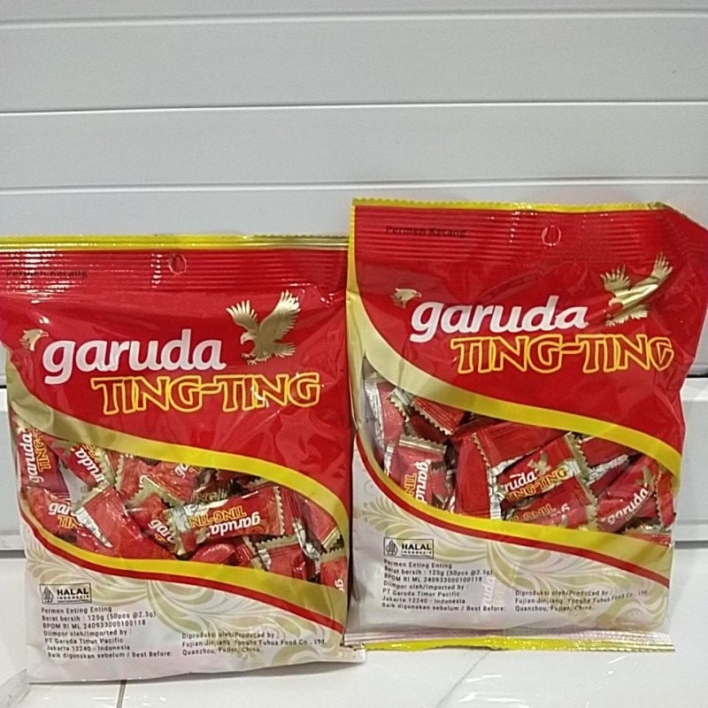 

Permen Garuda ting-ting (50 pcs)