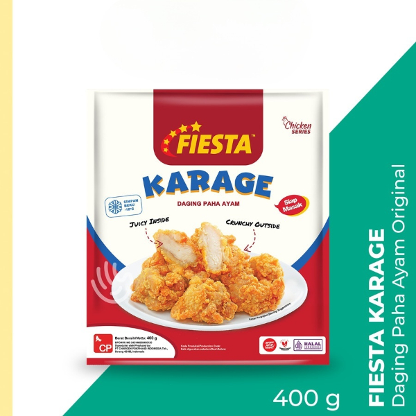 

Fiesta Karage| Daging Paha Ayam Fiesta 250Gram| Chicken Karage Fiesta - FIESTA KARAGE