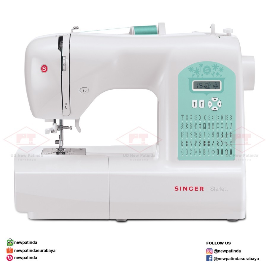 Mesin Jahit Singer 6660 Starlet (Portable & Digital )