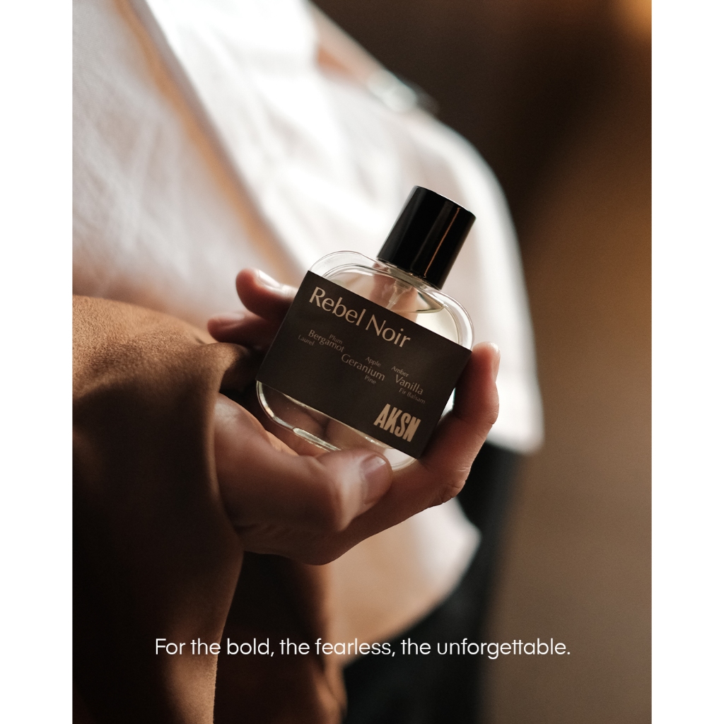 Rebel Noir Eau de Parfum 20% Perfume Oils AKSN - For the bold, the fearless, the unforgettable.
