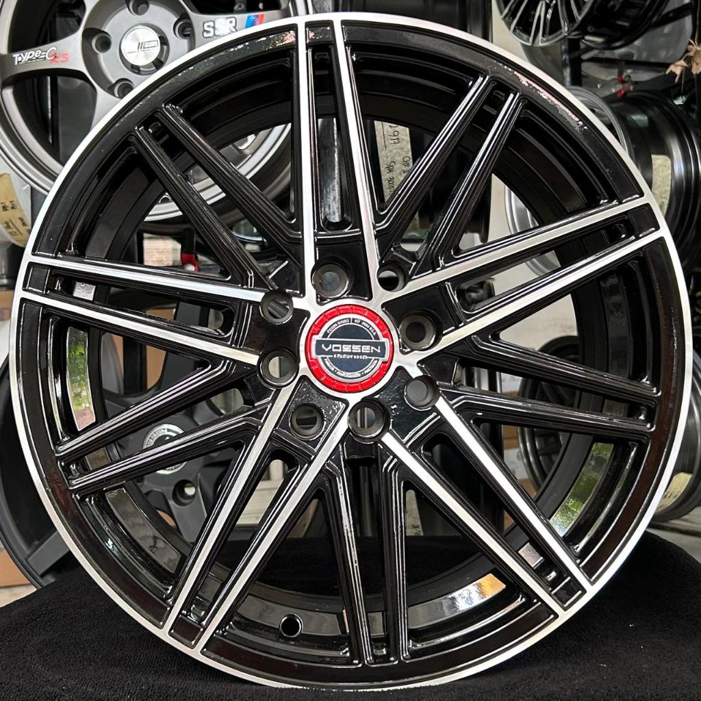 VELG MOBIL RING 16 VOSSEN CV 10 LEBAR 7 HOLE 8X100/114.3 ET 40 BLACK POLSIH